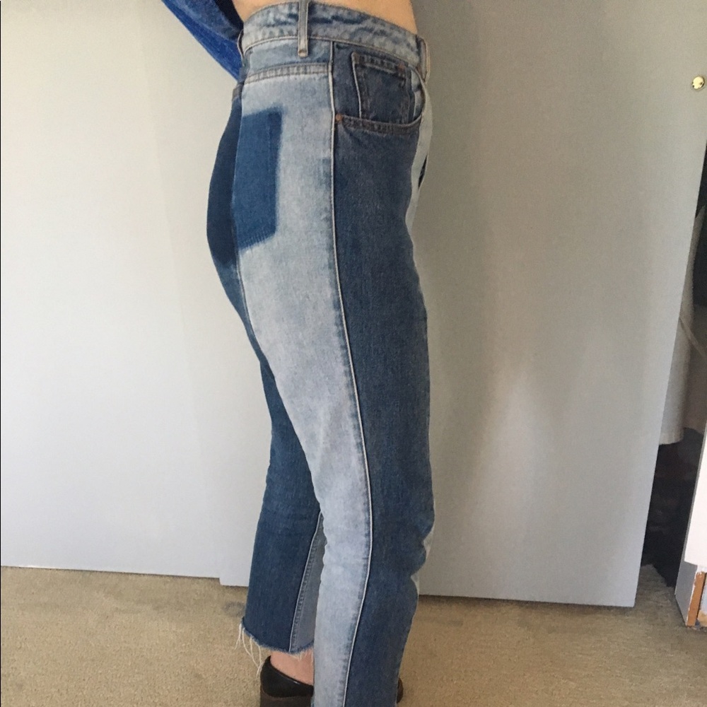 PacSun two tone mom jeans - Picture 4 of 4
